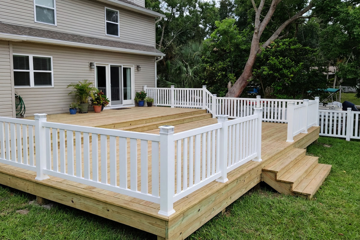 Raised Deck Builder – The Perfect Solution for Uneven Yards & Elevated Homes