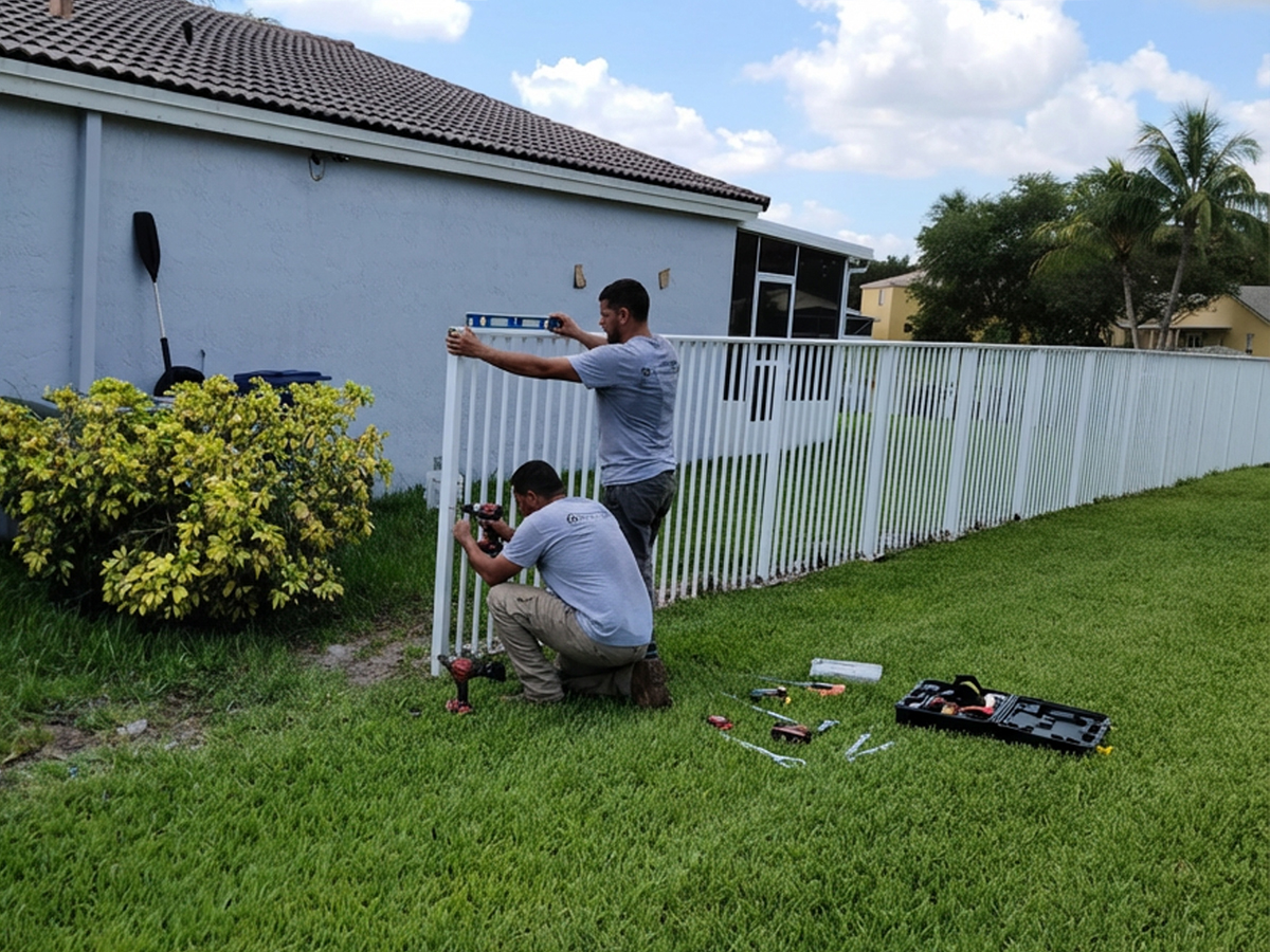 Metal Fence Installation Service